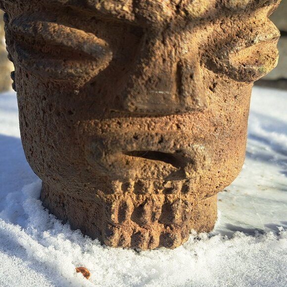 Mende African Commemorative Head - Picture 9 of 11